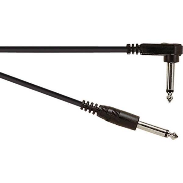 SoundLAB 6,35mm Jack mono audio kabel - haaks - 3 meter