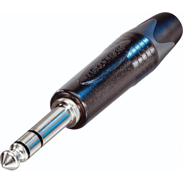 Jack plug 6.35 mm 3P