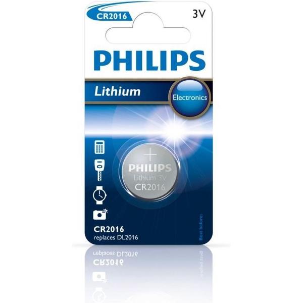 Philips CR2016/01B Minicel Lithium