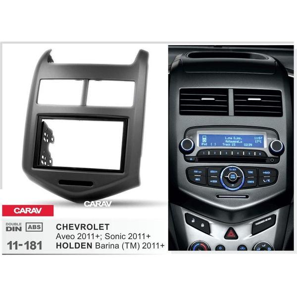 Chevrolet aveo 2011 + Sonic 2011 + frame 2in bracket autoradio