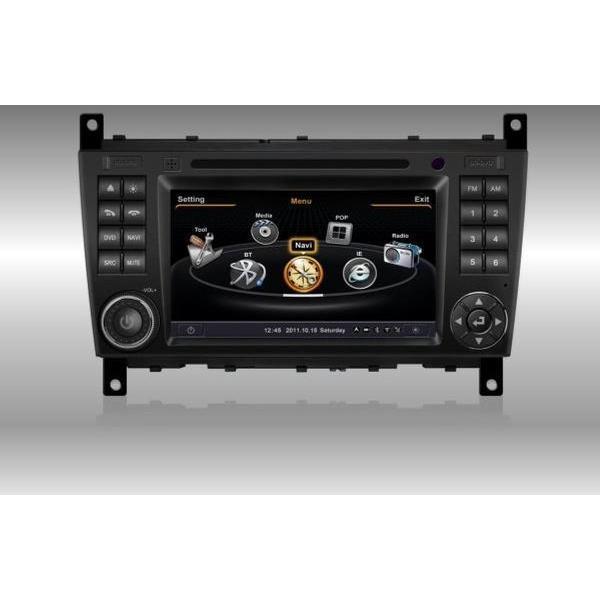Audiovolt Autoradio 2-din navigatie Mercedes C/G-klasse/CLK/CL