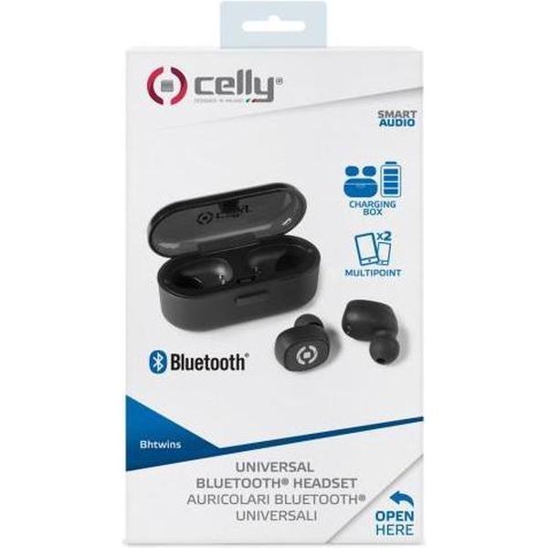 Celly BH Twins True Wireless Earbuds BT Headset black