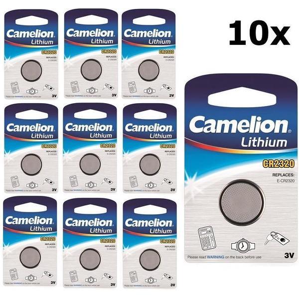 10 Stuks Camelion CR2320 lithium knoopcel batterij