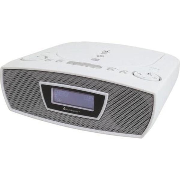 Soundmaster URD480WE DAB+, wekkerradio met CD en USB