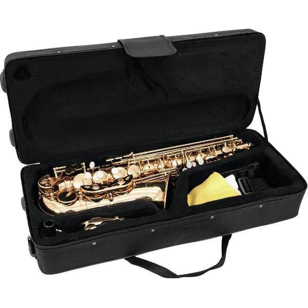 DIMAVERY Alto Saxofoon - goud - SP-30 Eb - Inclusief koffer en accessoires