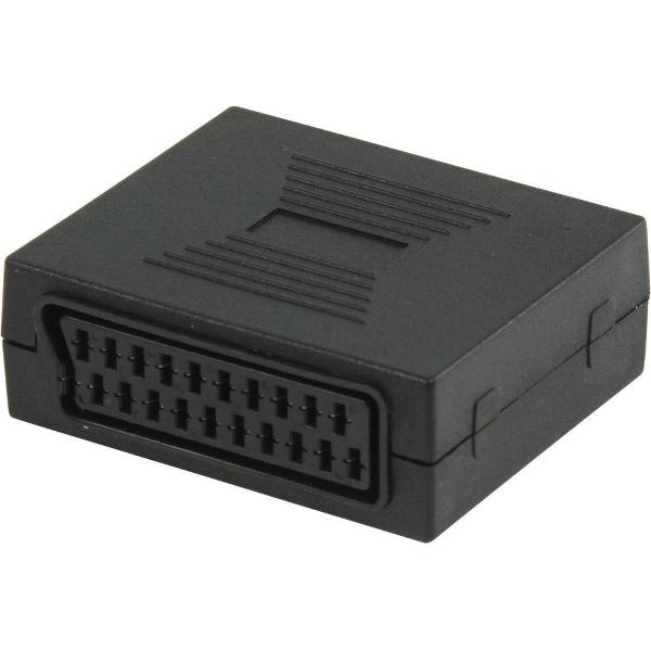 Valueline VLVP31950B video kabel adapter SCART (21-pin) Zwart