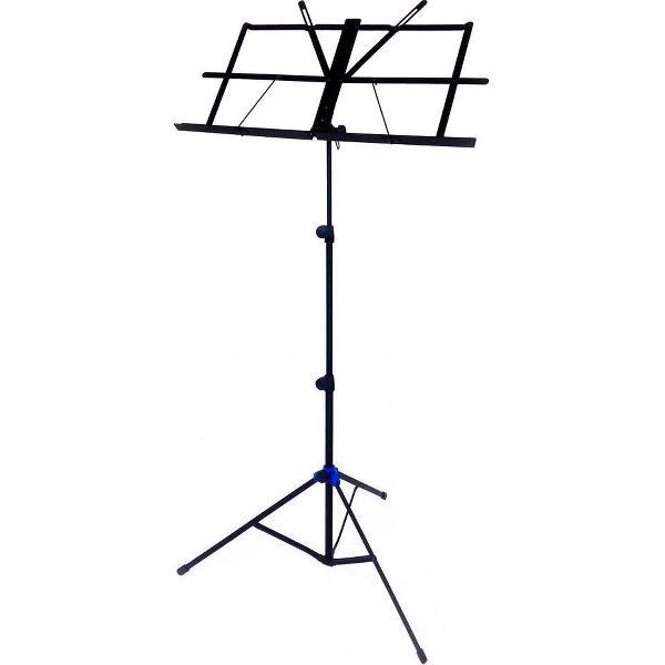 Opklapbare muziekstandaard - lessenaar voor bladmuziek met draagtas