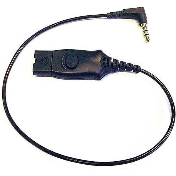 Plantronics MO300 Telefoonheadset kabel Zwart