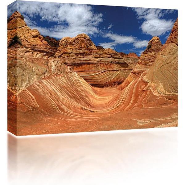 Sound Art canvas + bluetooth Speaker Desert Rocks (23 x 28cm)