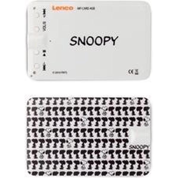 Lenco Snoopy MP3 speler - 4GB - Zwart, Wit