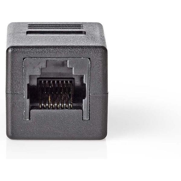Nedis CCGB89010BK kabel-connector RJ45 Zwart