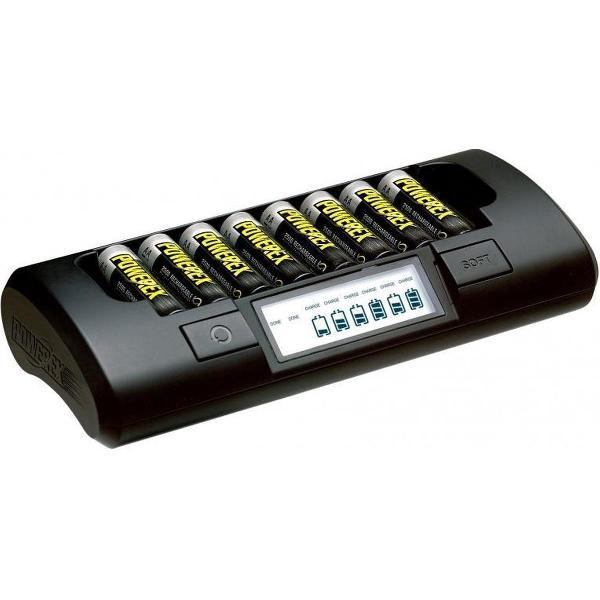 Quick Charger 1h Maha Powerex MH-C801D 8x AA AAA NiMH NiCD