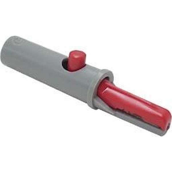 GEISOLEERDE KROKODILLENKLEM 4mm 6A / ROOD (AK 10) (HM34116A)