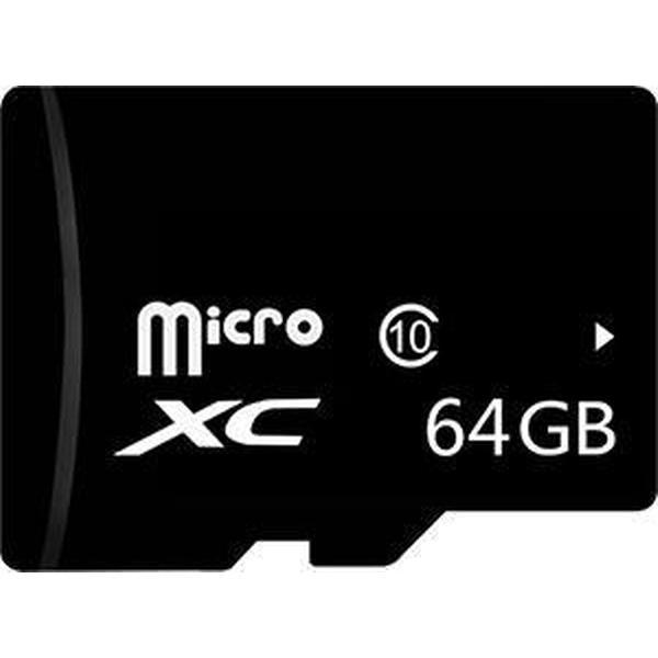 DW4Trading® Ultra micro SD flash kaart 64 GB Class 10 + adapter