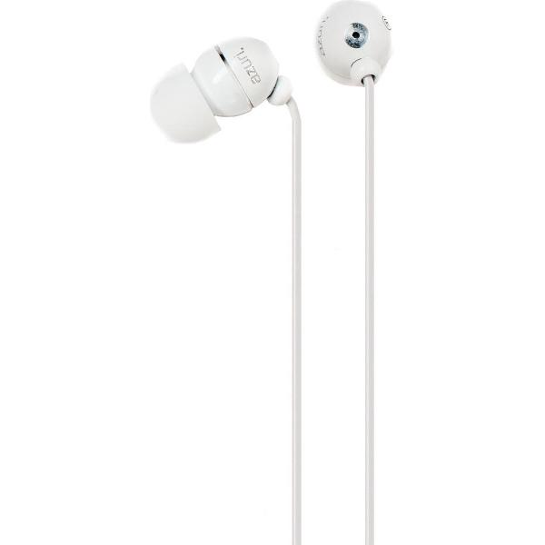Azuri handenvrij stereo hoofdtelefoon - wit - 3.5 mm - universeel