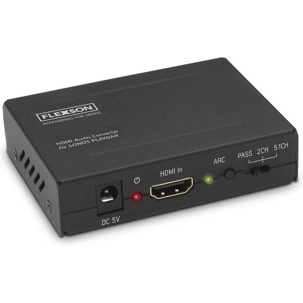 Flexson FLXHDX11021 Zwart audio-omzetter