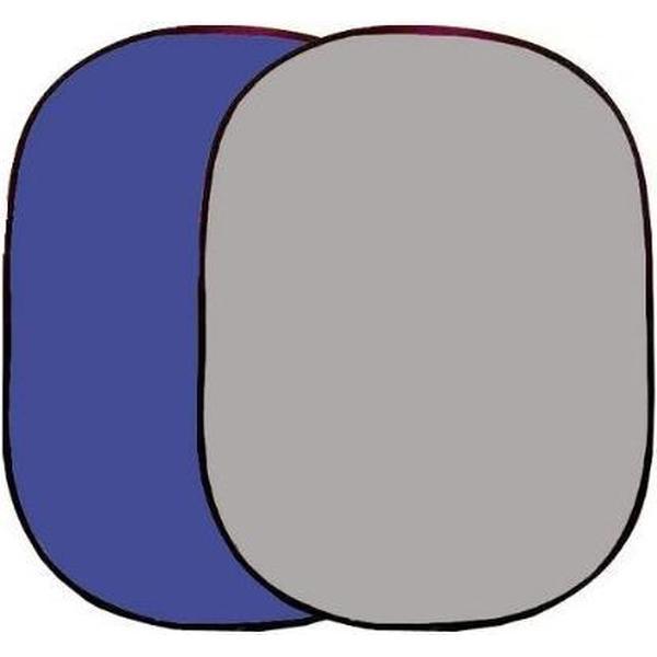 Falcon Eyes Background Board 07-03 Blauw/Grijs 148x200 cm