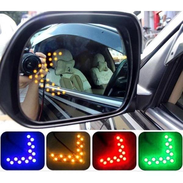 Led Spiegel Knipperlicht Oranje 2 stuks audi vw mercedes bmw opel reneault peugeot skoda lexus smart rover landrover kia chrysler suzuki