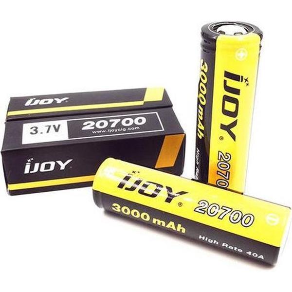 1 Stuk iJoy 20700 3000mAh - 40A Li-Ni oplaadbaar batterij