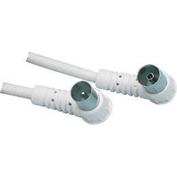 Valueline CX 10.0 coax-kabel 10 m Wit