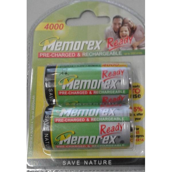 memorex oplaadbare batterijen