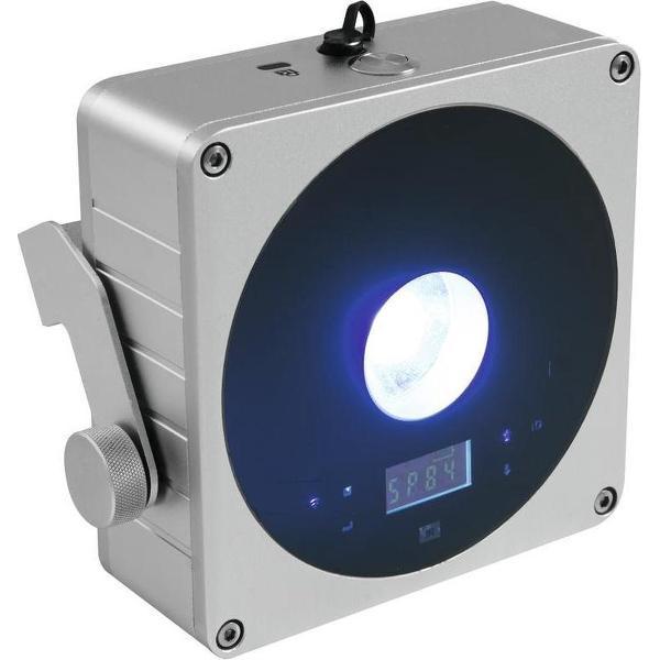 Eurolite AKKU Flat Light 1 - LED UPLIGHT met Accu Zilver - LED Uplighter - Accu LED Spot