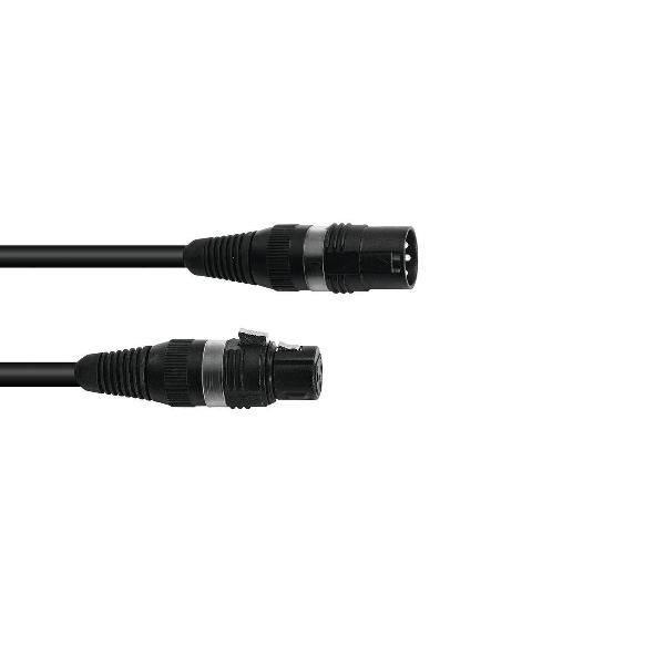 SOMMER CABLE DMX kabel XLR 3pin 1.5m bk Hicon