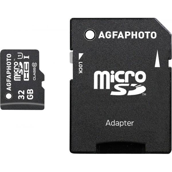 AgfaPhoto 32GB Micro SDHC Class 10 32GB Micro SDHC Class 10 flashgeheugen