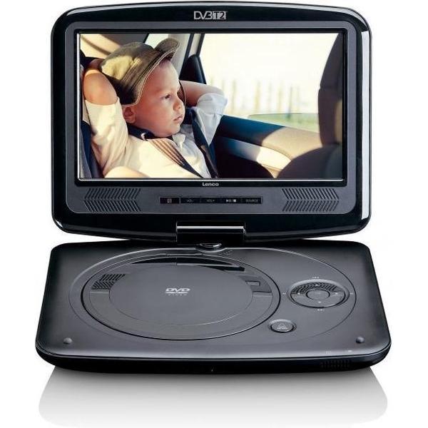 Lenco DVP-9463 - Portable DVD-speler met DVB-T2 - 7 inch - Zwart