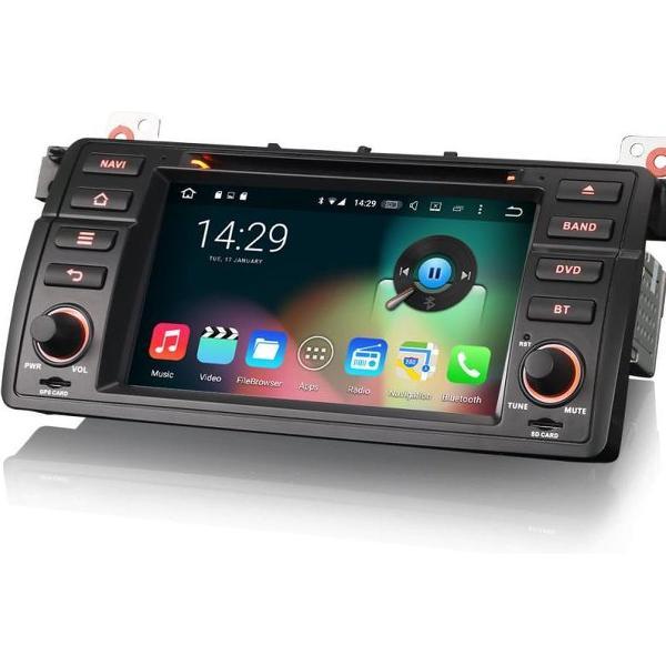 BMW 3 serie E46 M3 1998 t/m 2006 Navigatie met Bluetooth Autoradio Aux en USB – Rover 75 - Android – Met Camera