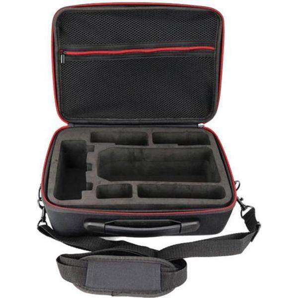 Reistas geschikt voor DJI Mavic Pro. Geweldige opslagruimte, goed voor meerdere accessoires, sterke bescherming en toch zacht. 29x21x11 cm.