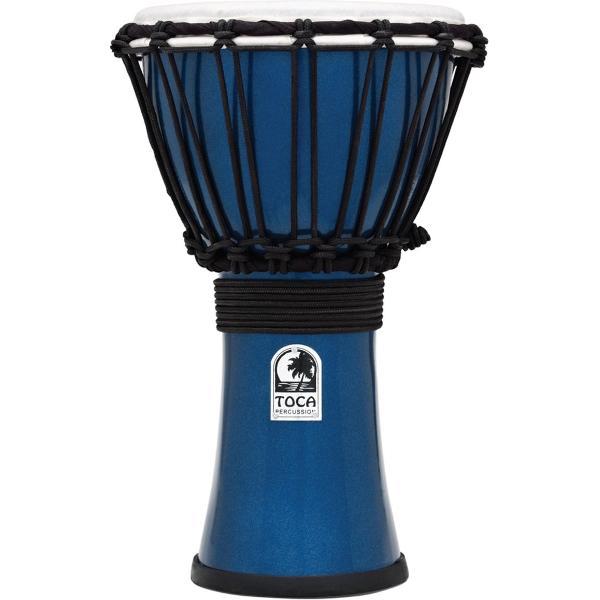 Toca TFCDJ-7MB Freestyle Colorsound Djembe Metallic Blue djembé