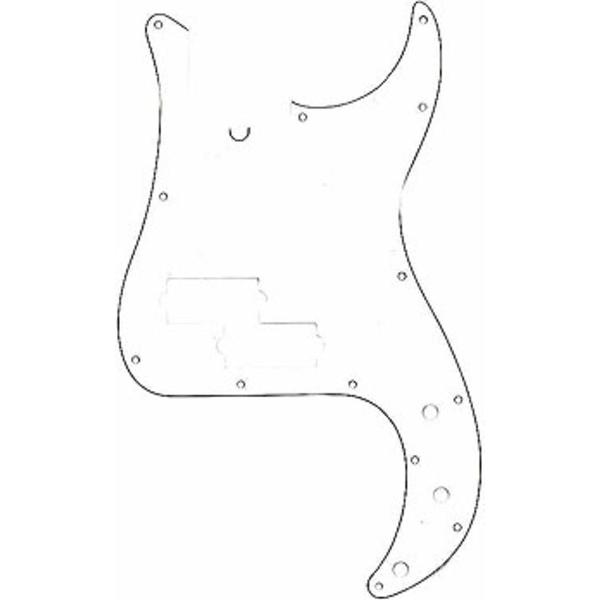 Pickguard ´62 Precision bas wit 3-Ply