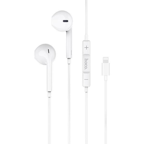 HOCO L7 Plus Bluetooth In-Ear Oordopjes - Met Lightning Connector - Voor Apple iPhone - Wit