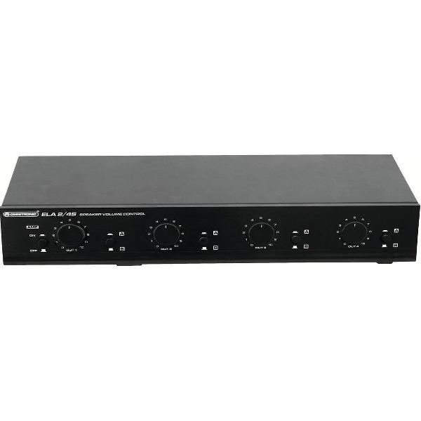 OMNITRONIC ELA 2/4S-Zone Volume Controller 100W