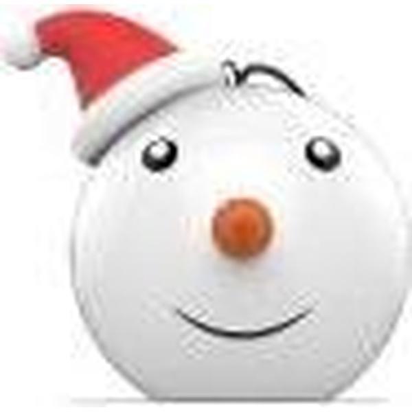 Celly mini draagbare bekabelde luidspreker 2W - Sneeuwman Wit