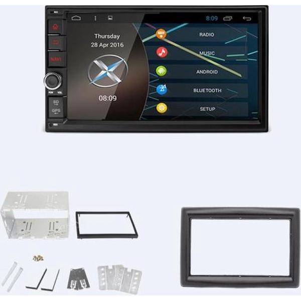 2 DIN Android (DAB) autoradio navigatie Renault Megane II 2002-2009