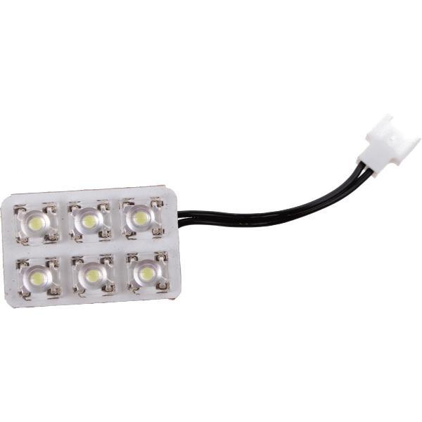 Foliatec LED Hyper Dome Lights 6 witte LED - 20x30mm