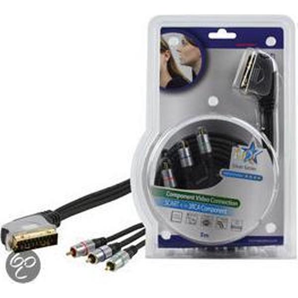 HQ 5m SCART - 3x RCA