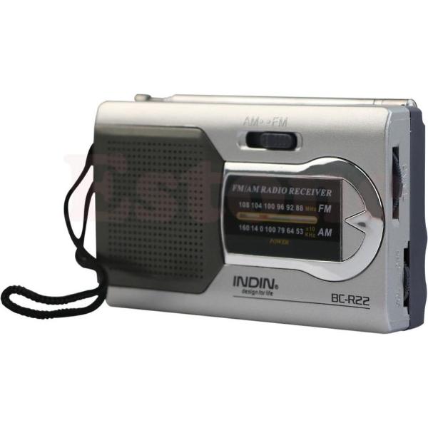 BonQ Mini Noodradio - FM/AM - 2xAA - 76 Gram