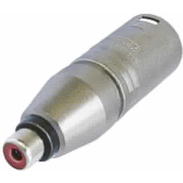 3-PIN XLR MANNELIJK NAAR RCA/PHONO VROUWELIJK (NA2MPMF)