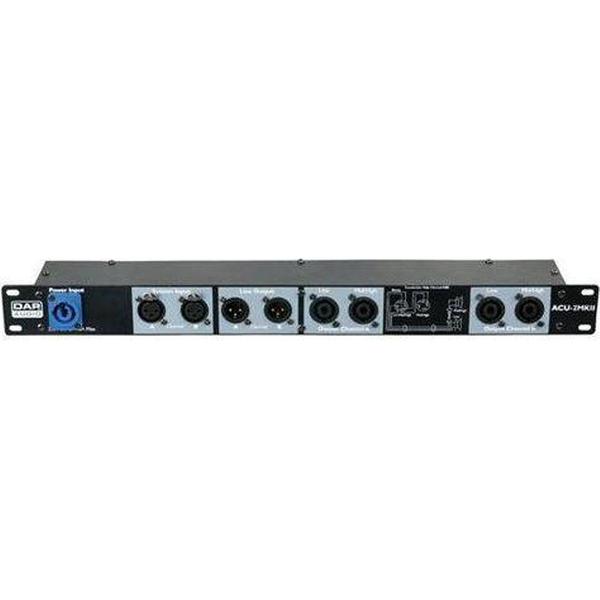 DAP Audio ACU-100 Audio connectorpaneel, zwart