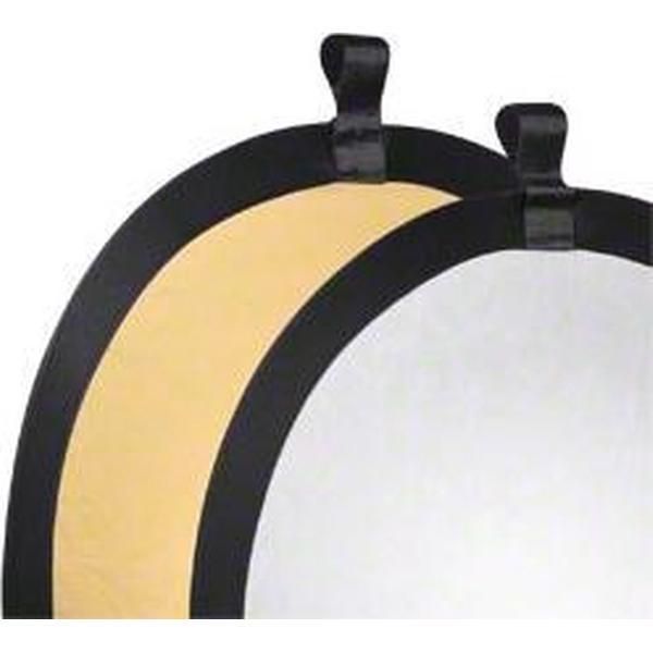 walimex reflectiescherm goud/zilver, Ø56cm