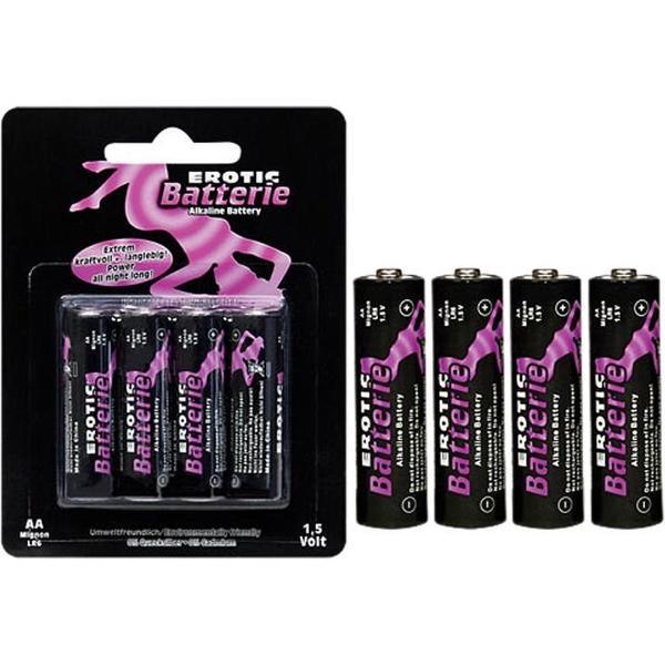 Batterijen - AA - 4 stuks