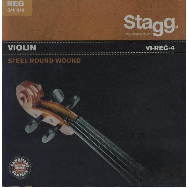 Stagg VI-REG-4 - Snarenset voor 4/4 & 3/4 viool