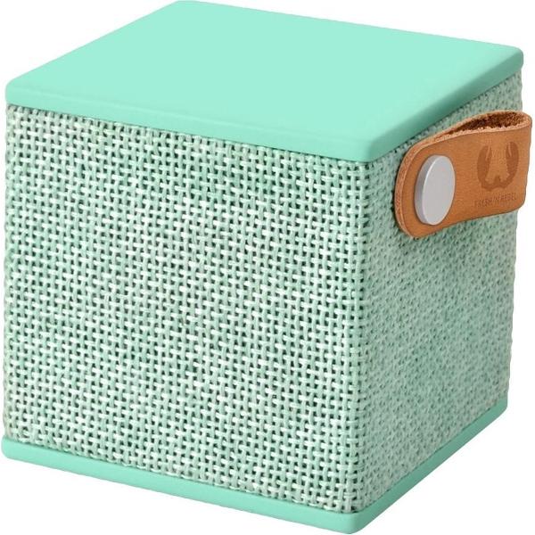 Fresh 'n Rebel Rockbox Cube Fabriq - Draadloze Bluetooth Speaker - Mintgroen