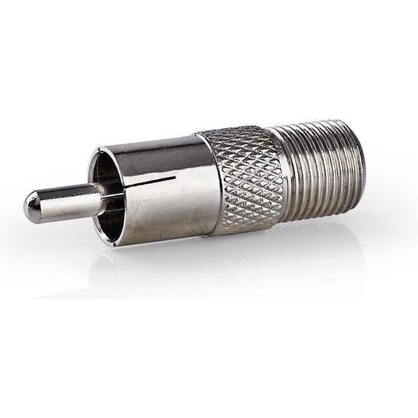 Nedis CSGP41970ME Satelliet- En Antenne-adapter F Male - F Female 10 Stuks Metaal