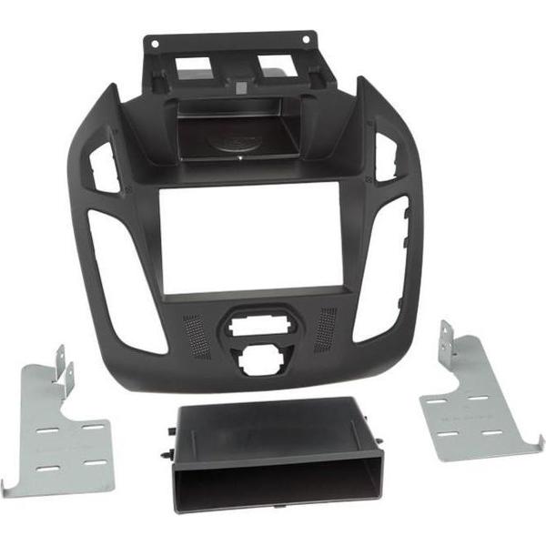 2-DIN paneel Ford Transit Connect / Tourneo Connect 10/2013- zwart