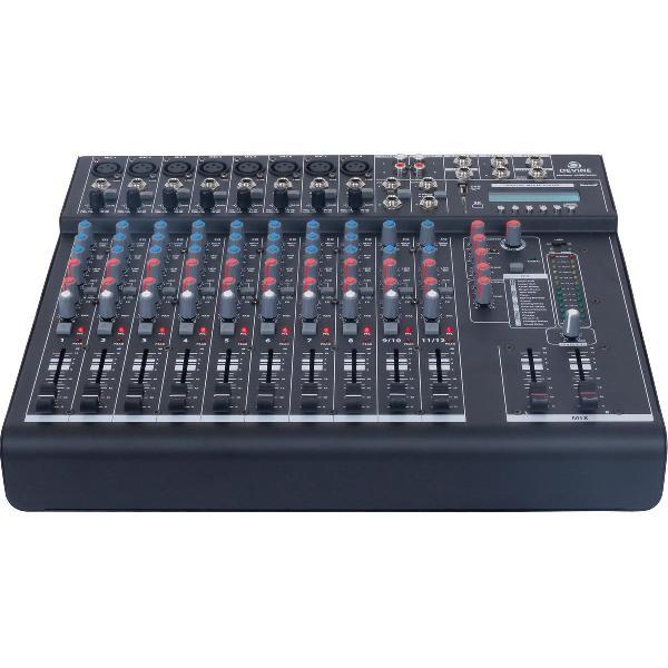 Devine MixDesk 1202FX-MP 12-kanaals mixer met FX en mediaspeler