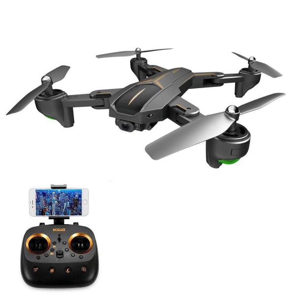 Drone Visuo XS812 - 2 accu's - 4k ultra HD - Zwart